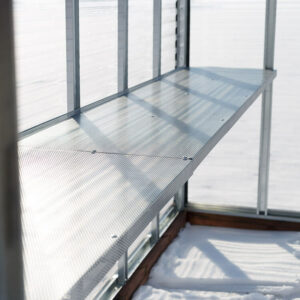optional additional shelf for greenhouse myowngreenhouse