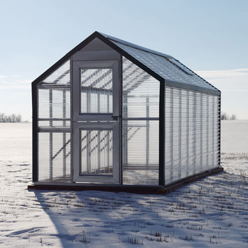 16' foot premium greenhouse 7x16 edmonton central alberta