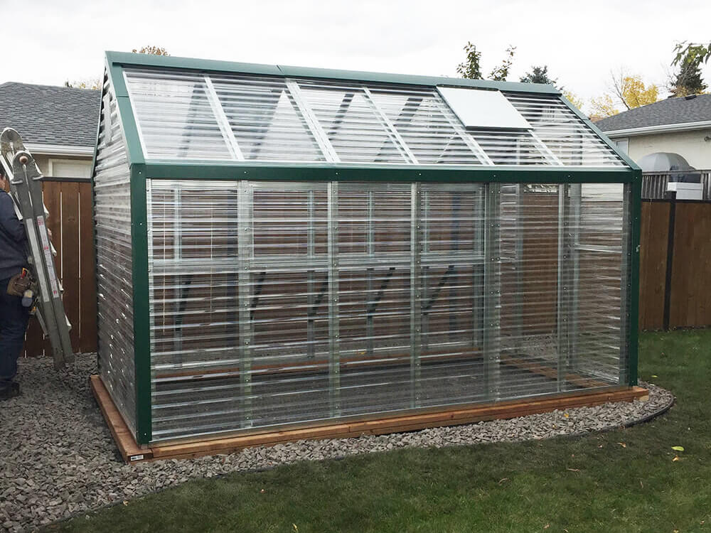 how to set up your hobby greenhouse 12 foot